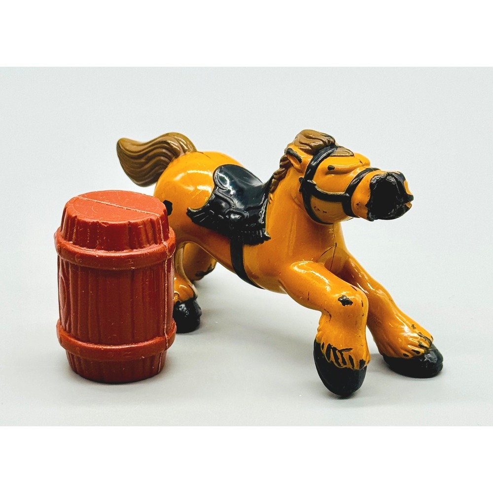 Fisher Price Great Adventures Wild West Stagecoach Horse Barrel 4 Action Figures - Picture 11 of 13